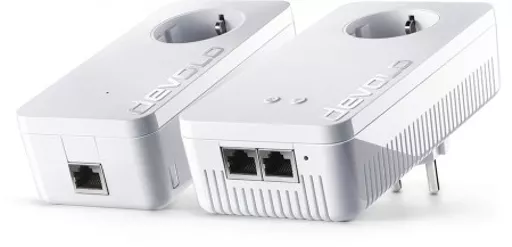 Devolo dLAN 1200+ WiFi ac Starter Kit 1200 Mbit/s Ethernet LAN Wi-Fi White 2 pc(s)