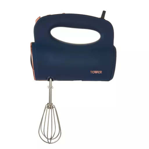 Blue hand outlet mixer