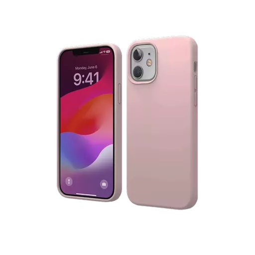 Silicone for iPhone 12 & iPhone 12 Pro - Rose Gold