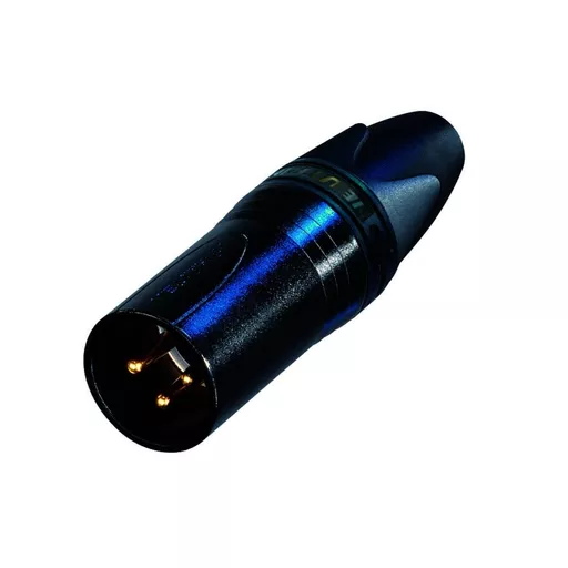 Neutrik NC3MXX-B 3 Pole XLR Male Cable Connector