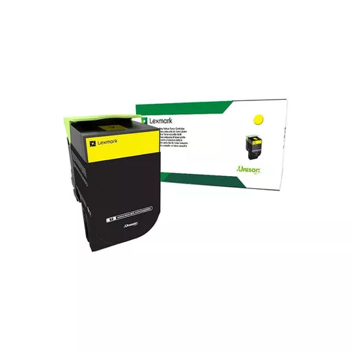 Lexmark (701HY) High Yield Yellow Return Program Toner Cartridge (3000 Yield)