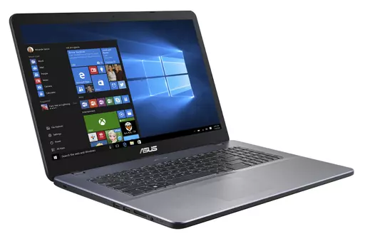 ASUS VivoBook 17 X705MA-BX269W Laptop 43.9 cm (17.3") HD+ Intel® Celeron® N N4020 8 GB DDR4-SDRAM 256 GB SSD Wi-Fi 5 (802.11ac) Windows 11 Home Grey