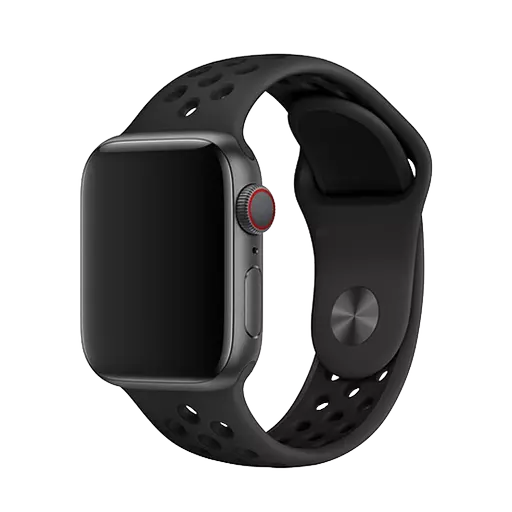 Devia - Sports Strap for Apple Watch (42mm/44mm/45mm/49mm) - Black