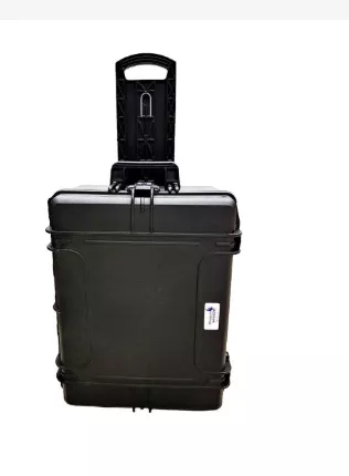 Transport suitcase for one Dilugent Shaker with wheels