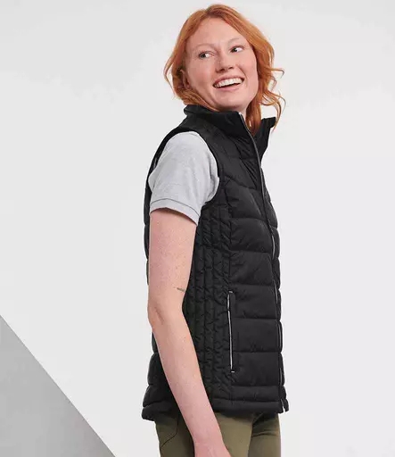 Russell Athletic Ladies Nano Padded Bodywarmer