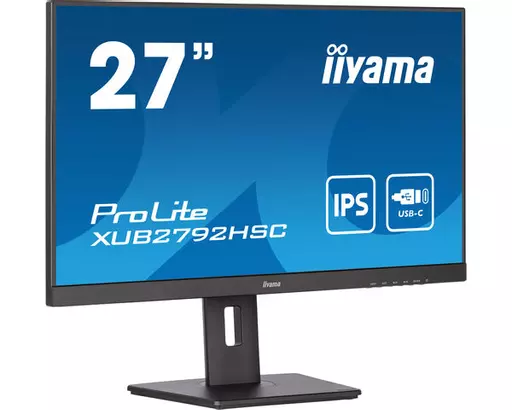 iiyama ProLite XUB2792HSC-B5 LED display 68.6 cm (27") 1920 x 1080 pixels Full HD Black