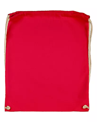 Cotton Drawstring Backpack