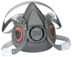 Mask Respirator, Half Face, 6000 Series, Medium