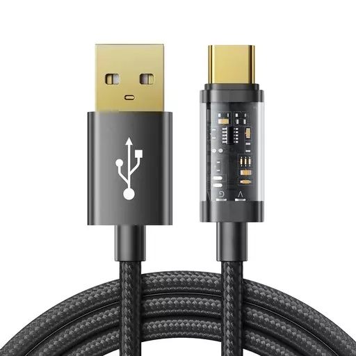 Joyroom - S-UC027A12 USB-A to Type-C 3A Data Cable (1.2M) (Black)