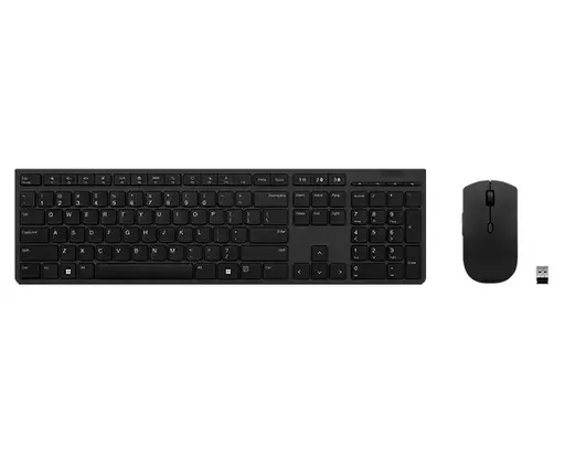 Lenovo 4X31K03967 keyboard Mouse included RF Wireless + Bluetooth QWERTY UK English Grey