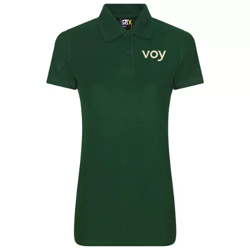 Voy Womens Pro RTX Short Sleeve Polo Shirt