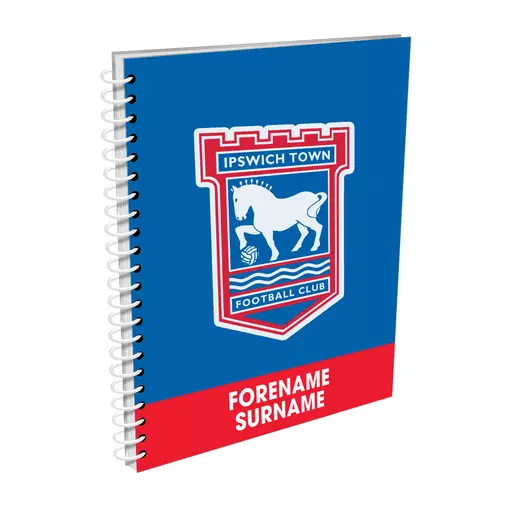 Ipswich Town FC Bold Crest Notebook