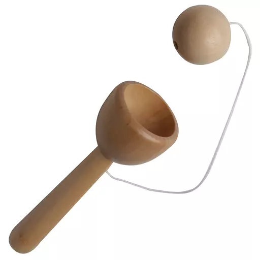 Cup and store ball toy