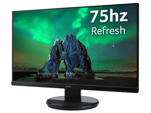 Acer K2 K272HLHbi 27 inch Full HD Monitor (VA Panel, FreeSync, 75Hz, 1ms, HDMI, VGA, Black)