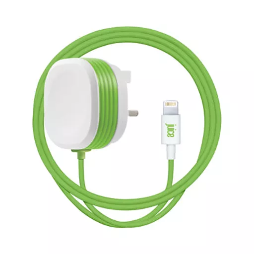 Juice JUI-MAINS-LIGHT-20W-ECO-ARG Smartphone, Tablet Light Green, White AC Indoor