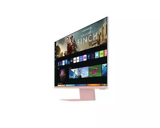 Samsung LS32BM80PUUXXU computer monitor 81.3 cm (32") 3840 x 2160 pixels 4K Ultra HD Pink, White