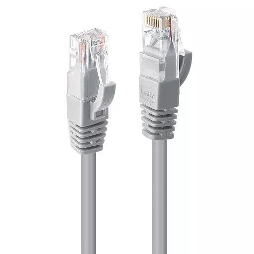 Lindy 1m Cat.6 U/UTP Network Cable, Grey