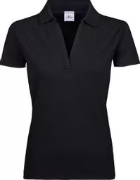 Women's Luxury Stretch V-Neck Polo