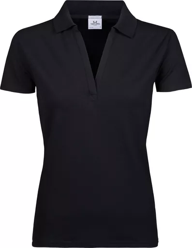 Women's Luxury Stretch V-Neck Polo