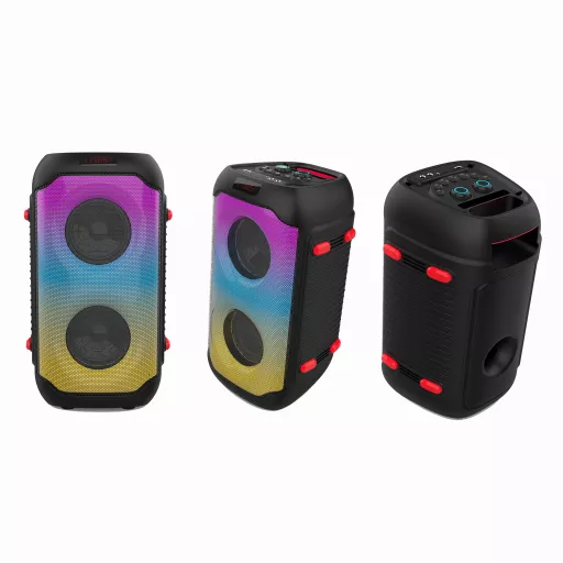 20W Dual 4" BT Party Speaker