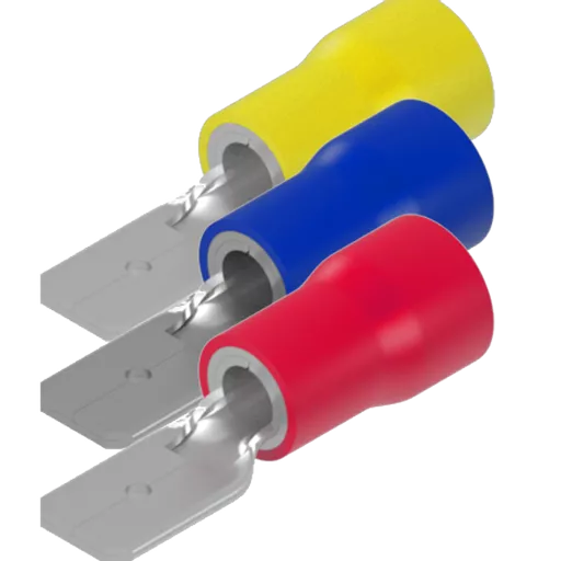 Pre-Insulated Male Spade Terminals