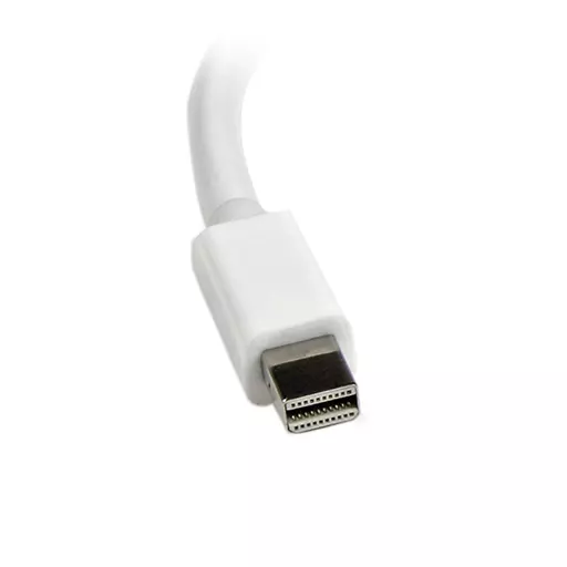 StarTech.com Mini DisplayPort to VGA Adapter - Active Mini DP to VGA Converter - 1080p Video - mDP or Thunderbolt 1/2 Mac/PC to VGA Monitor/Projector/Display - mDP 1.2 to VGA Dongle - White