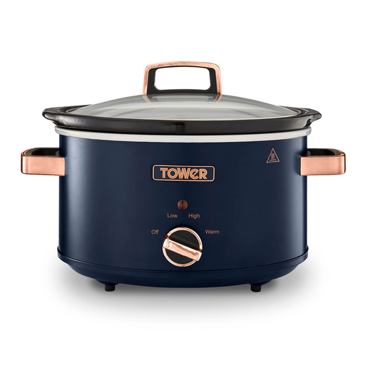 Tower Cavaletto 3.5 Litre Slow Cooker Midnight Blue