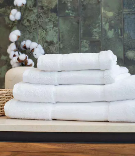 Towel City Organic Printable Border Bath Towel