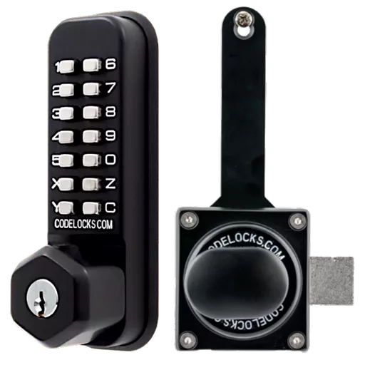 CODELOCKS CL200 Marine Grade Digital Gate Lock With Surface Latch & Key Override