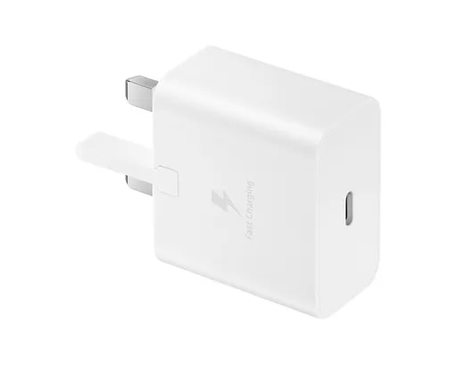 Samsung 15W PD Power Adapter (USB-C) (without Cable) White Indoor