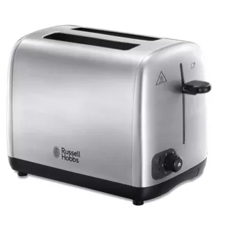 Russell Hobbs 2 Slice Compact Toaster Brushed S/Steel