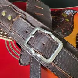 BS79 brown bright twister guitar strap Pinegrove 162629.jpg