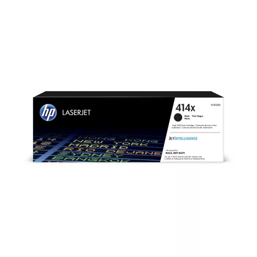 HP 414X (W2020X) High Yield Black Original LaserJet Toner Cartridge (Yield 7500)