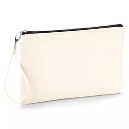 Canvas Wristlet Pouch