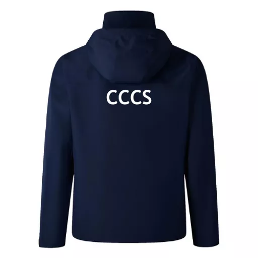 CCCS Staff Elite Storm Rain Jacket Back.png