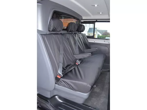 Vauxhall Vivaro Sportive Double Cab 2014-2019 Tailored Rear Seat Covers