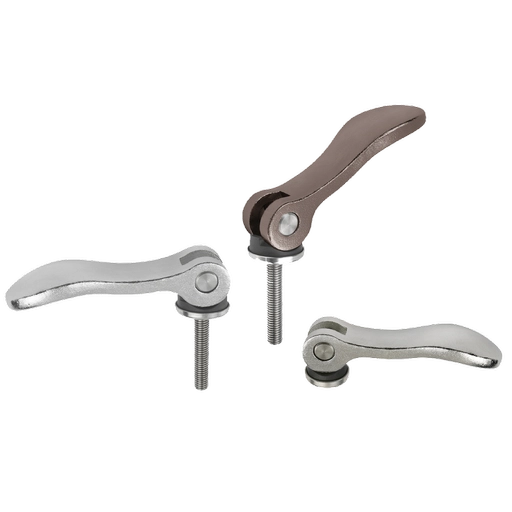 K0645 Inch - Cam Lever In 316 Stainless Steel