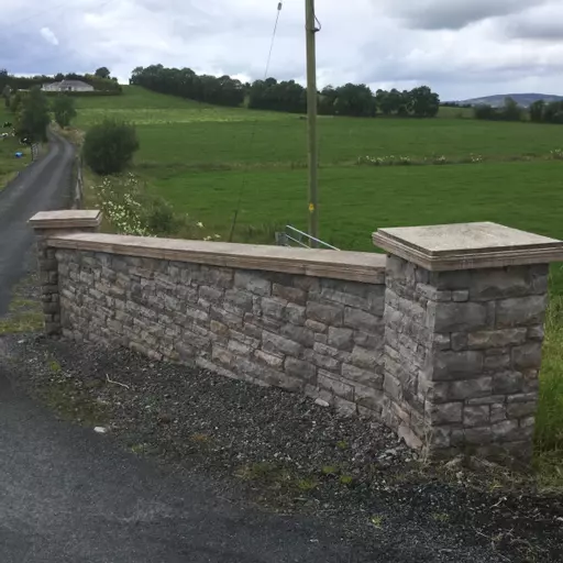 Limestone Grey Entrance Wall