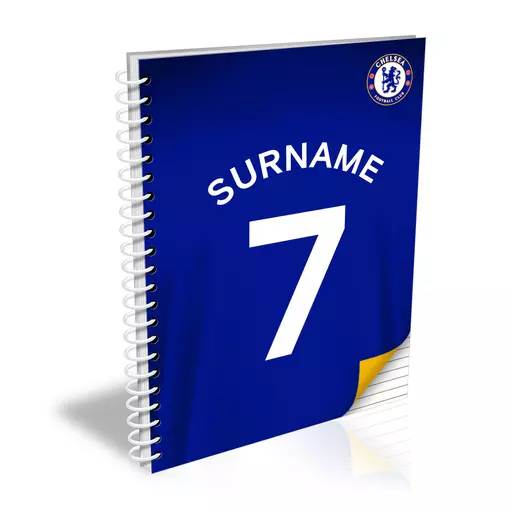 Chelsea FC Shirt Notebook