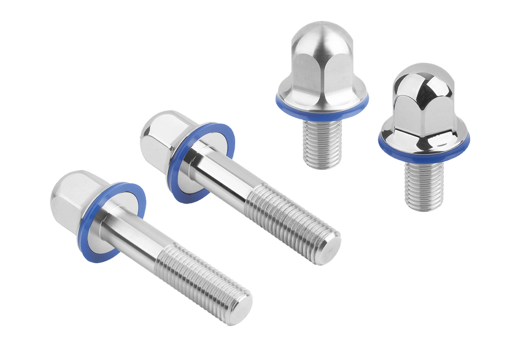 K1647 - Hygienic 316 Stainless Steel Hex Head Bolts Size M4-M16