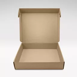 Natural kraft corrugated cardboard square ecommerce box.png