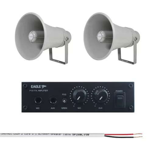 Eagle P101 & Adastra MH15V Vehicle PA System