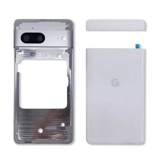 Back Housing (No Logo) (Snow) (RECLAIMED) - For Google Pixel 7