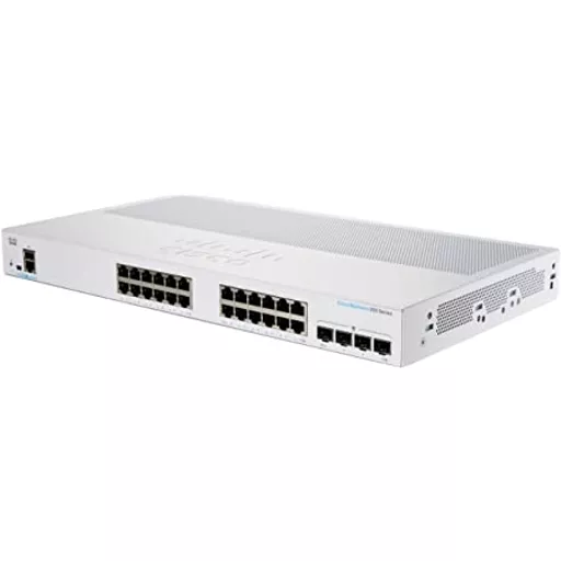 Cisco CBS250-24T-4GEU-RF network switch Managed L3 Gigabit Ethernet (10/100/1000) 1U Grey