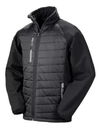 Black Compass Padded Softshell Jacket