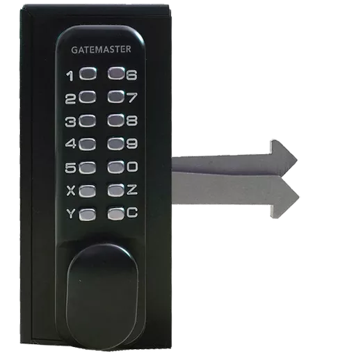 GATEMASTER SGLD (Handed) Double Sided Sliding Digital Gate Lock