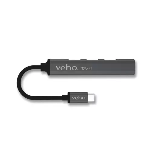 Veho TA-4 USB-C 4 port USB-A Mini hub