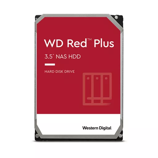 Western Digital WD Red Plus internal hard drive 12 TB 7200 RPM 3.5" Serial ATA III