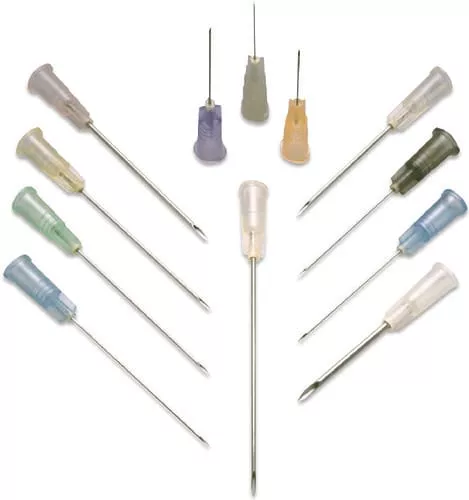 Hypodermic needles, 14g, Light Green, HENKE-JECT for single use