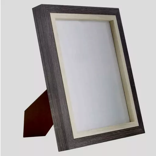 -Box Photo Frame, Two Tone, 8x10